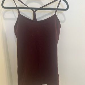 Lululemon Maroon Tank Top